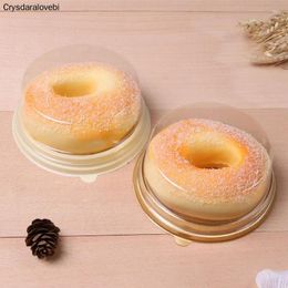 Gift Wrap 50pcs Cheese Pastry Donut Baking Box Children Cake Melaleuca DIY Handmade Birthday Party Baby Show Supplies Picnic