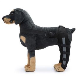 Dog Back Leg Brace Dog Hip Joint Care Support Brace Short Rear Leg Hock Brace For Torn ACL Dog Canine Knee Stifle Brace Wrap For