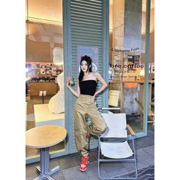 Women's Leggings P23 Autumn and Winter Fashion Red Label Letter Personalized Versatile Casual Work Pants