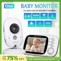 Baby Monitors DBIT baby monitor VB603 childrens camera 3.2-inch LCD display video intercom digital camera security protectionC240412