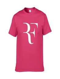 New Roger Federer RF Tennis T Shirts Men Cotton Short Sleeve Perfect Printed Mens TShirt Fashion Male Sport Oner sized Tees ZG72158664