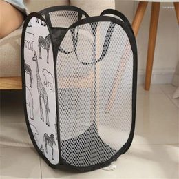 Laundry Bags Bathroom Dirty Clothes Storage Basket Home Water Proof Breathable Visualisation