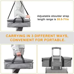 Storage Bags Tool Carrying Case Big Capacity Cutting Machine Supplies Bag For Cricut Explore Air 2Knitting Needle Household Orga X8M6