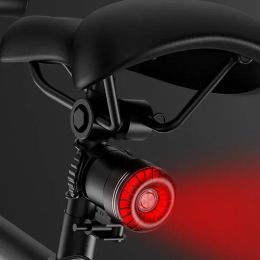 Bicycle Rear Light Waterproof LED Mountain Bike Tail Lights USB Rechargeable MTB Cycling Night Riding Lamp Bicycle Accessories