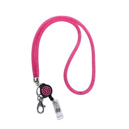 Lanyard Badges Holder For Cellphones Lightweight Office Hanging Rope Mobile Phone Mesh Necklace Strap Universal Keychain Camera