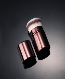 Retractable Kabuki Makeup Brush Dense Synthetic Hair Short TravelSized Foundation Powder Contour Beauty Cosmetics Tools4800394