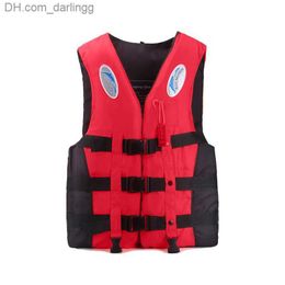 Life Vest Buoy Life vest life jacket for children and adults mens tank top kayka fishing S-XXXL Ski drift safety whistle proofQ240412
