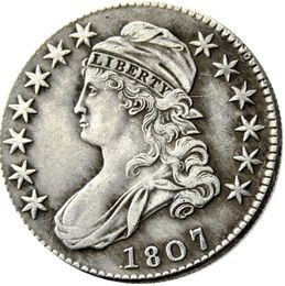 US 18071824 Capped Bust Half Dollar Craft Silver Plated Copy Coin metal dies manufacturing factory 1294188