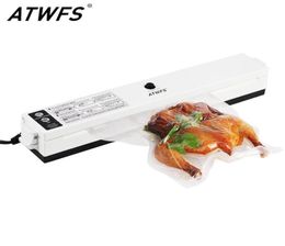 ATWFS Vacuum Sealer Storage Packing Sealing Machine Kitchen Vacuum Container Packer Saver with 15pcs Vacum Bag6747797