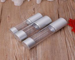 15 30 50 ML Airless Pump Bottle Refillable Cosmetic Container Makeup Foundations and Serums Lightweight Leak Proof Shockproof Cont3725561