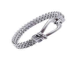 Bracelet Men039s Bracelets 210MM Silver New Polished Chain Fashion Jewellery Male 316 L Stainless Steel KALEN9502183