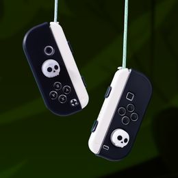 Thumb Grip Caps for Nintendo Switch Joy-Con, Skull Silicone Joystick Cap Covers Accessories for Nintendo Switch/OLED/Lite Joycon