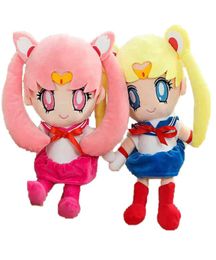 2560cm Kawaii Anime Sailor Moon Plush Toy Cute Moon Hare Handmade Stuffed Doll Sleeping Pillow Soft Cartoon Brinquidos Girl Gift9082688