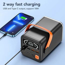 New Overlength Endurance Outdoor Emergency Portable Mobile Power Supply Mobile Phone Charger 60000mah Large Capacity Power Bank