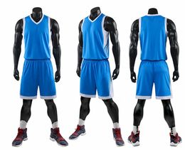 Youth Adult Basketball Jersey Set Men'S Basketball Uniform Training Wear Basketball Vest And Shorts Tracksuit Team Custom
