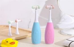 3D Side Electric Toothbrush USB Rechargeable Replacement Smart Ultra Brush Heads 5 Mode Waterproof Timer 22021188S2869378