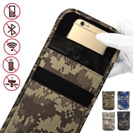 Faraday Bag Cell Phone Signal Shielding Bag Signal Blocker Anti-Hacking Prevent GPS Tracking Bag For Cell Phones GPS Car Key