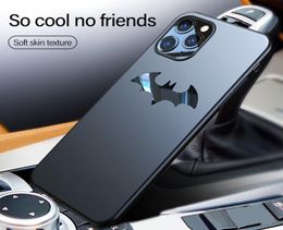 Ultrathin Metal Batman Matte PC Phone Case For iPhone 11 Pro Max SE XSmax XR XS X 8 7 6s 6P Magnetic Cover5701171