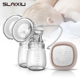 Breastpumps NEW Electric Breast Pump LCD Touch Screen Control Charged By USB Milking Machine Asy Carry Outdoors Milk Nursing Pump BPA Free 240413