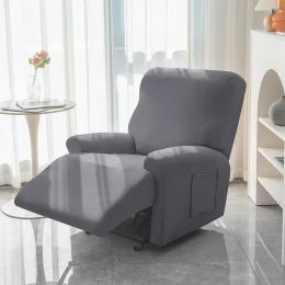4pcs/set Recliner Sofa Cover Lazy Boy Relax Sofa Covers All-inclusive Lounger Single Seater Couch Slipcovers Armchair Covers