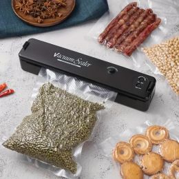 Machines 220V 110V Home Kitchen Desktop Electric Vacuum Sealer Air Evacuation Seal Food Keep Fresh Packaging Vacuum Sealing Machine