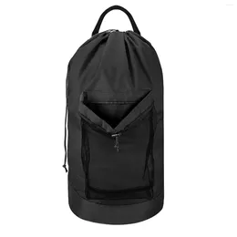 Laundry Bags Apartment With Shoulder Straps Travel Backpack Bag Oxford Cloth Large Capacity Waterproof Portable College Dorm