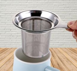 Mesh Infuser Reusable Strainer Stainless Steel pot Loose Leaf Spice Filter Items for Coffee Kitchen Tool1773077