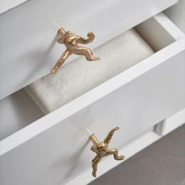 Solid Brass Monkey Shaped Furniture Handles Drawer Cabinet Wardrobe Door Pulls Copper Cabinet Pulls Kitchen Drawer Handles