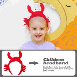 Halloween Decor Lobster Crab Headband Festive Headbands Accessories Party Supplies Adorable Hairbands Child