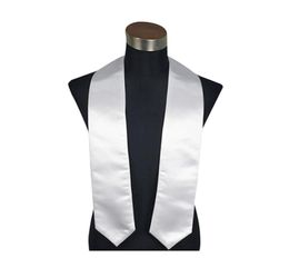 100pcslot 72 Inch Grad Senior Student Vneck Logo Printing Home Textile Sublimation Blank Graduation Stoles For Students1620020