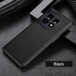 Case for Oneplus 11 10 9 8 7 7T Pro 10T 8T 6T 11R 9R 9RT funda Cross pattern Leather skin cover Luxury phone case coque capa