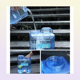 water bottle 18l 20l 22l Outdoor Water Bucket Storage Container with Tap Big Capacity Car Tank Food Grade for Picnic Hiking 2210132788122