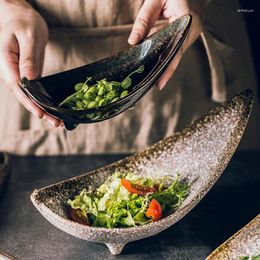 Plates Creative Tableware Ceramic Cutlery Sets Deep Large Flat Dishes Beautiful Kawaii Plate