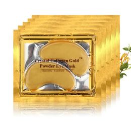 Gold Moisturizing Eye Mask Eye Patches Crystal Collagen Hydrating Face Masks AntiAging Wrinkle Skin Care5847621