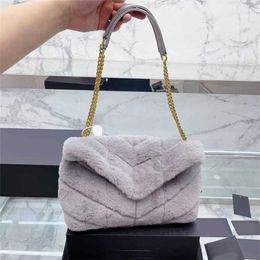 Sell y-bag Shoulder Bag Plush Designer Bag Cloud Chain Quilted Vintage Women Bags Handbag Flap Luxury Shopping Designer-handbags Wallets 220920