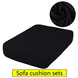 Chair Covers 1/2/3/4 Seats Sofa Cushion Cover Ice Silk Lounger Case Home Furniture Protector Elastic Armchair Slipcover