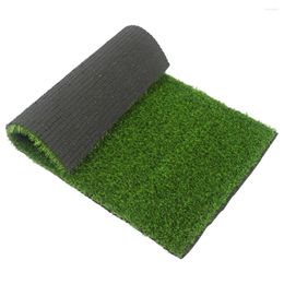 Decorative Flowers Lawn Mats Artificial Grass Outdoor Rug Entry Turf Waterproof Front Floor Welcome Doormat Fake Green