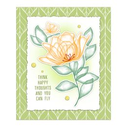 Spring Blooming Flowers Cutting Dies Clear Stamp Christmas Decor DIY Scrapbooking Metal Dies Silicone Stamp For Cards Albums