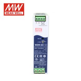 MEAN WELL power supply WDR-60 WDR-60-5 5V WDR-60-12 12V WDR-60-24 24V WDR-60-48 48V meanwell 60W