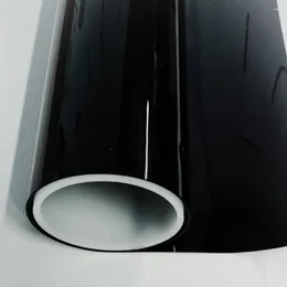 Window Stickers 50cm500cm 5%VLT Dark Black Tint Film Car Auto House Commercial Heat Insulation Privacy Protection Solar