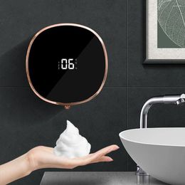 Liquid Soap Dispenser 280ml Hand Sanitizers Wall Mount 2000mAh Kitchen Dish Smart Induction USB Charging For Bathroom