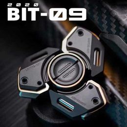 Decompression Toy Decompression Toy LAUTIE BIT-09 Fingertip Gyro Zirconium EDC Fidget Toys Envio Gratis Magnetic Fidget 240412