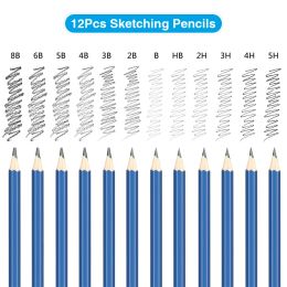 Premium Drawing Color Pencil Set 95/144PCS Sketch Pencil Set Professional Art Tool Kit Watercolor Oil Pencil Artist Art Supplies