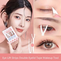 90pcs Invisible Double Eyelid Tape Self Adhesive Transparent Eyelid Stickers Slim Wide Waterproof Fibre Stickers For Eyelid