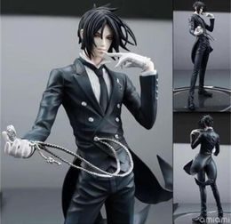 20cm Black Butler Sebastian Michaelis Anime Doll Cartoon Figure PVC Collection Model Toy Action figure for friends gift T2001068825748