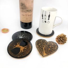 Tree of Life Coasters Resin Epoxy Silicone Mould Casting Decorative Jewellery Tray Mould For Home Craft Making Material Supplies