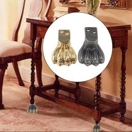 8pcs/pack Antique Style Corner Protector Home Improvement Hardware Wood Box Desk Zinc Alloy Wardrobe Furniture Leg Support