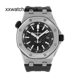 Top App Factory AP Automatic Watch AudemPigues Royal Oak Offshore Watch 42mm Stainless Steel Black