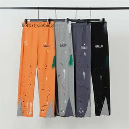 Pantaloni della galeria del dipartimento jeans maschile designer di pantaloni alti pantaloni della tuta con lettere beckled per lettere da donna coppia di donne versatili versatili casual inchiostro dritto-getpants12 885