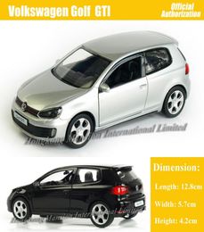 136 Scale Alloy Diecast Metal Car Model For TheVolks wagen GOLF GTI Collection Model Pull Back Toys Car5453117